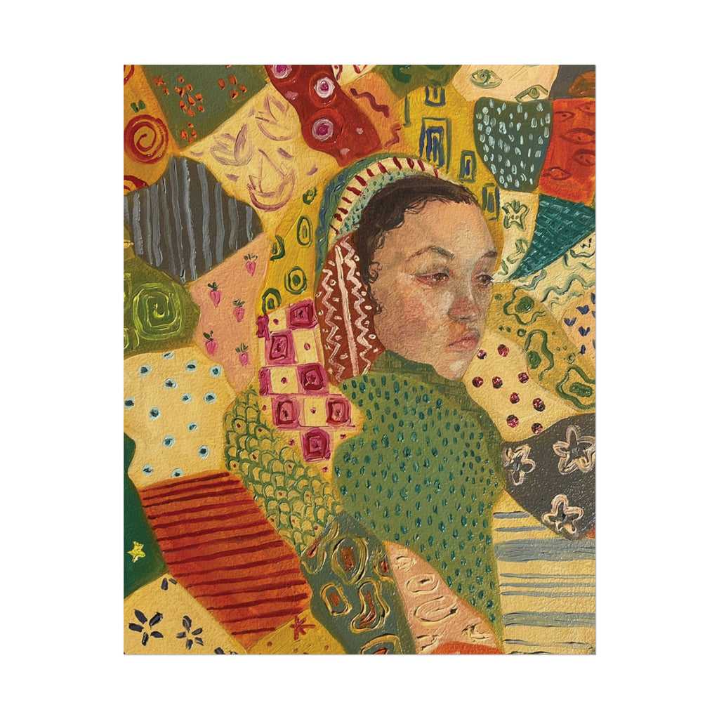 "A Patchwork Quilt" Rolled Poster