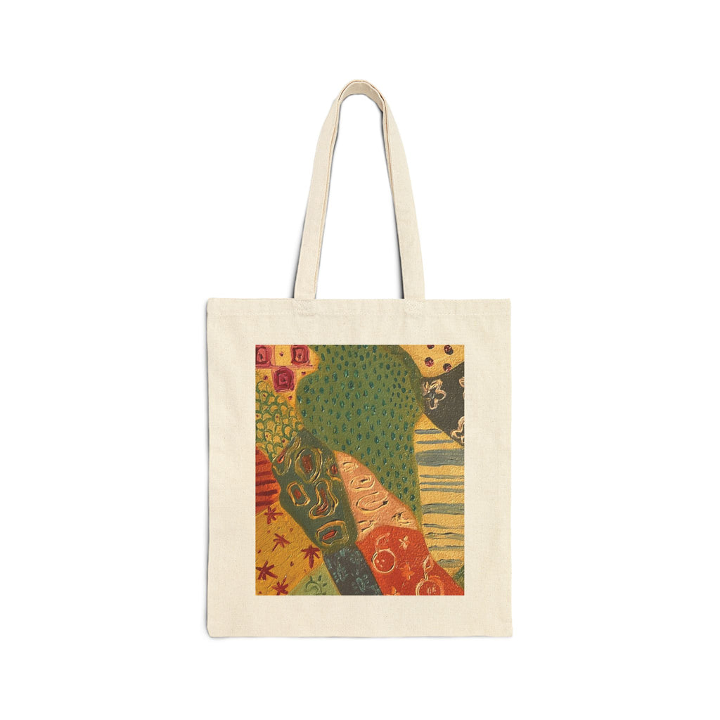 "A Patchwork Quilt" Cotton Canvas Tote Bag