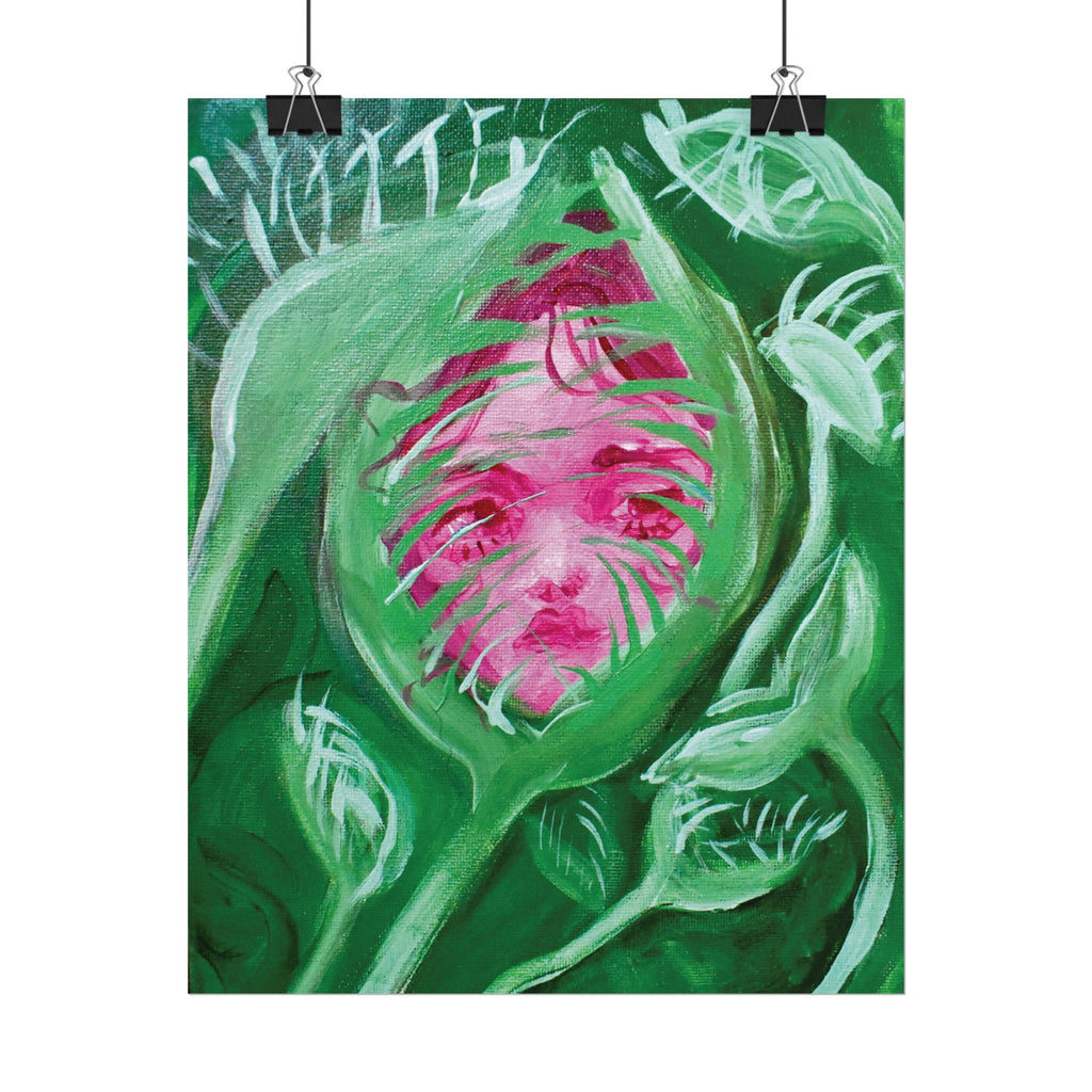 "The Watcher in the Trap" Rolled Poster