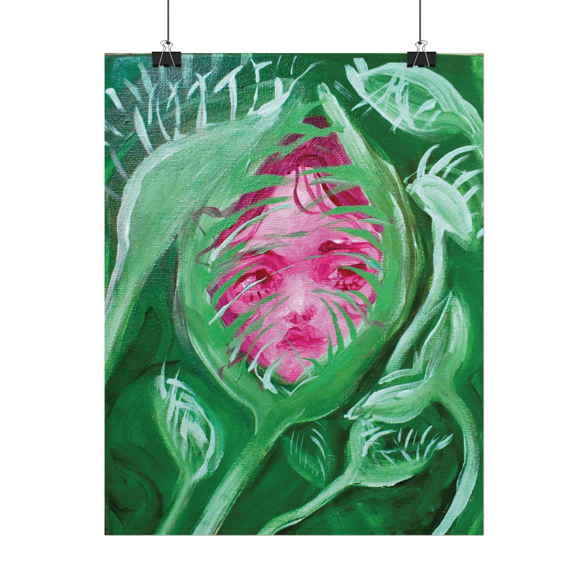 "The Watcher in the Trap" Rolled Poster