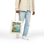 "Girl World" Canvas Tote Bag