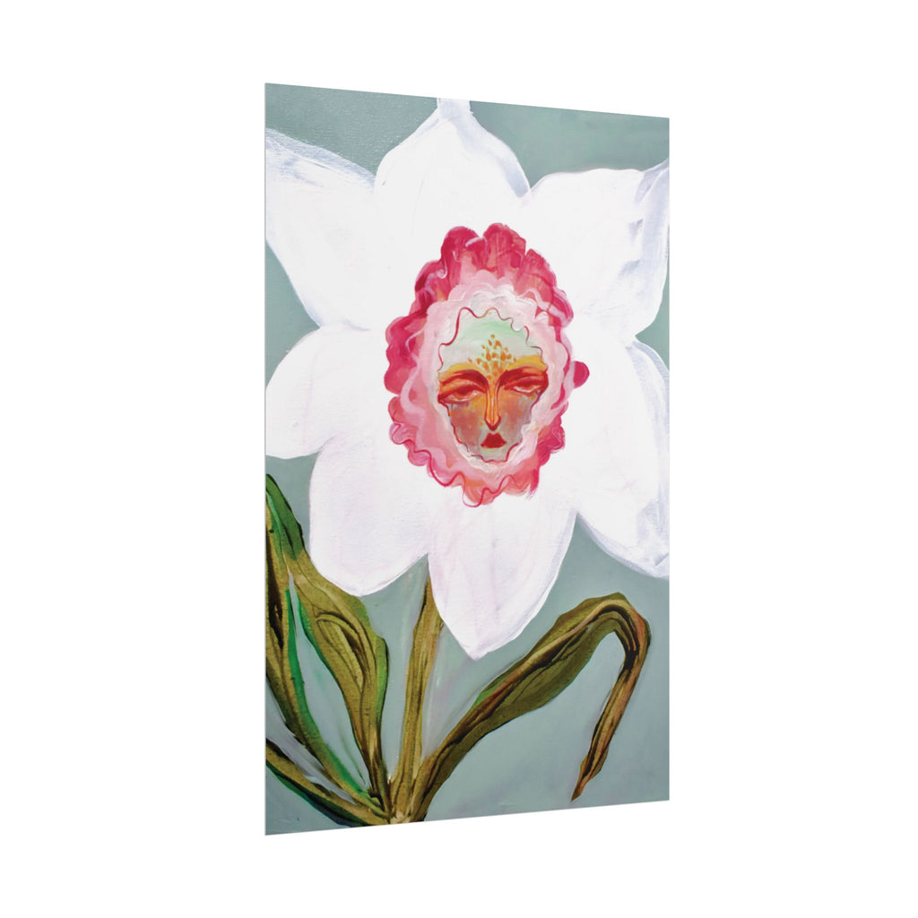 "Face of Spring" Rolled Poster