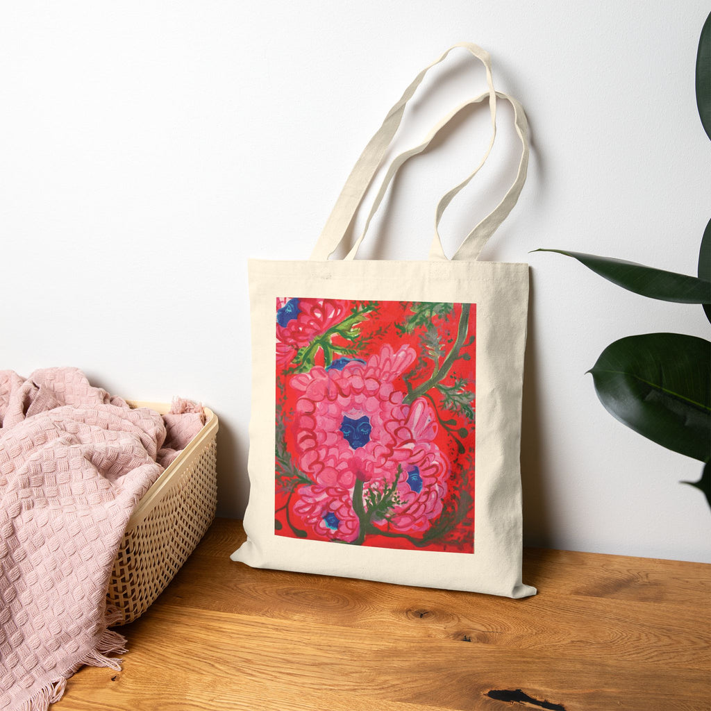 "Nightshade Sisters" Cotton Canvas Tote Bag