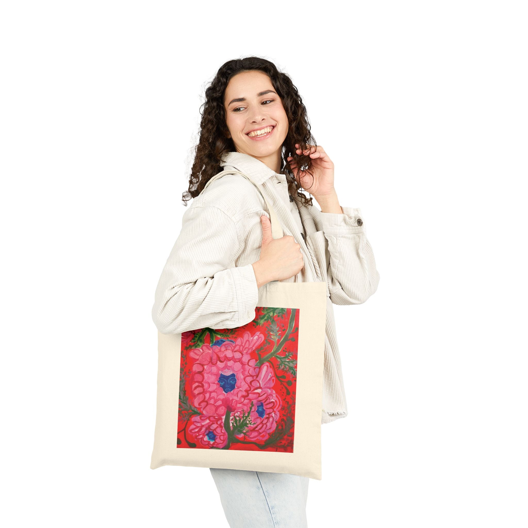 "Nightshade Sisters" Cotton Canvas Tote Bag