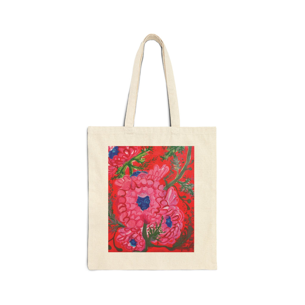 "Nightshade Sisters" Cotton Canvas Tote Bag