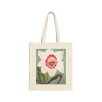 "Face of Spring" Cotton Canvas Tote Bag